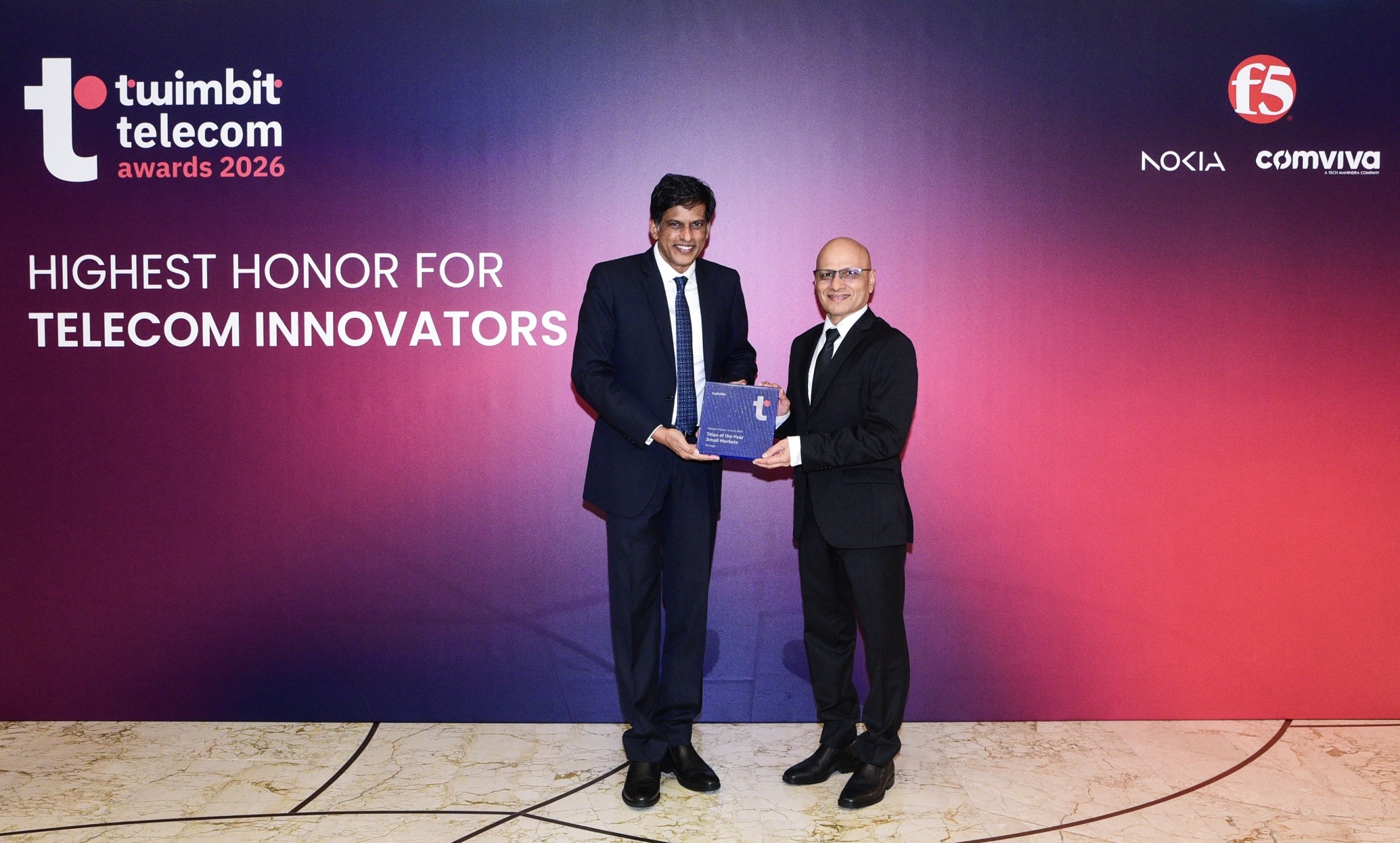 Dhiraagu Wins ‘Telco of the Year – Small Markets’ at Twimbit Telecom Awards 2026