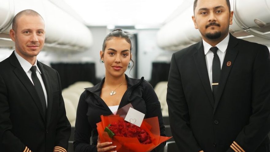 Georgina, The Partner of Cristiano Ronaldo Flies to Maldives in BEOND, The World’s First Top-Class Leisure Airline