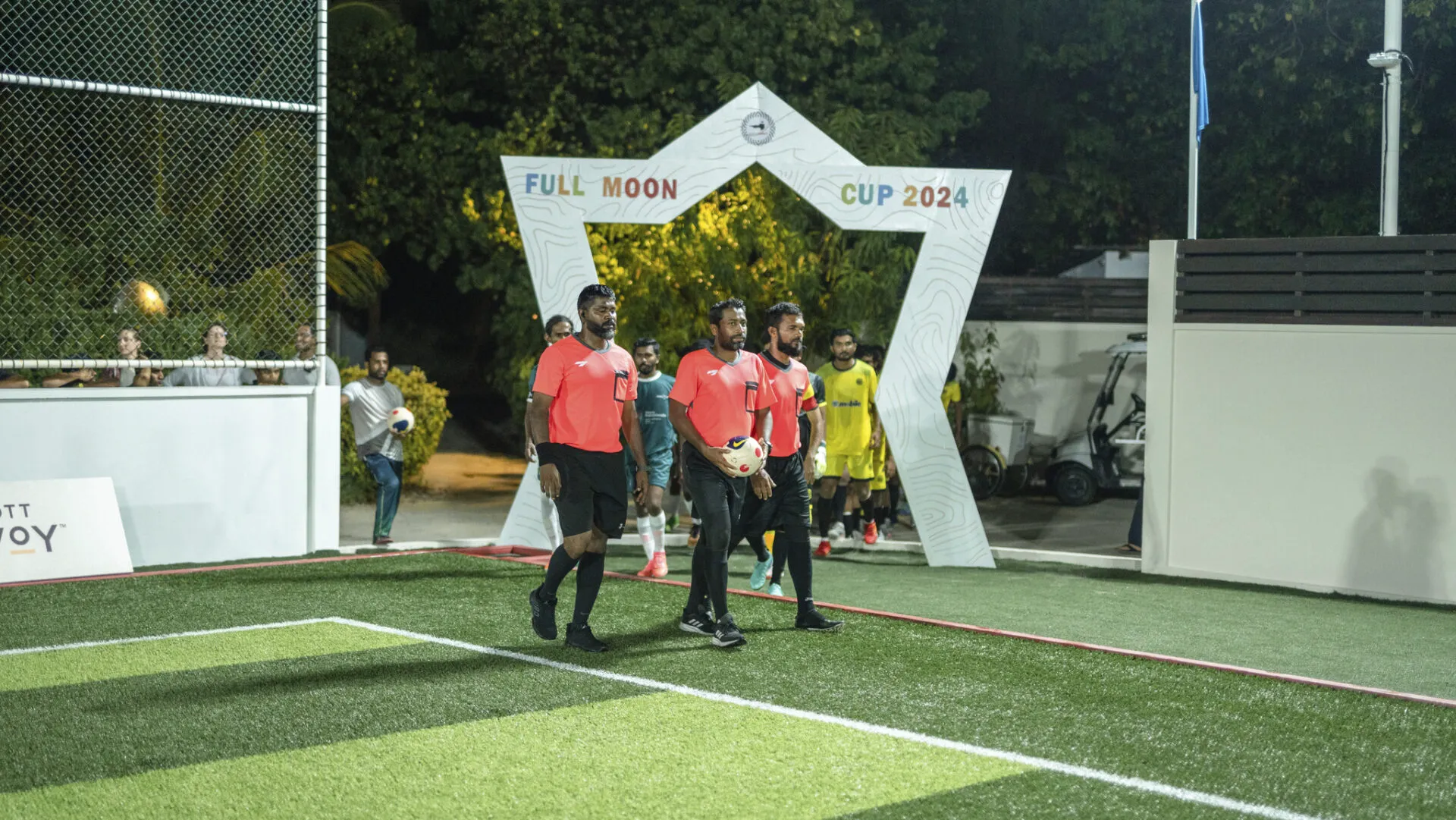 SHERATON MALDIVES FULL MOON RESORT & SPA KICKS IN THE RETURN OFFULL MOON FUTSAL CUP