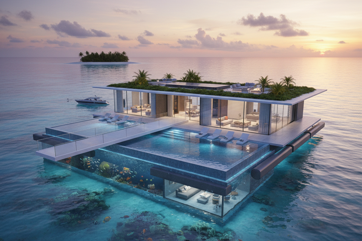 Beyond Overwater: How Floating Villas &amp; Ocean Architecture Could Redefine Maldives Tourism