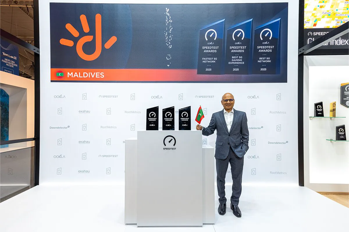 Dhiraagu Receives Three Ookla® Awards at Mobile World Congress
